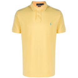 Camiseta Polo Ralph Lauren Custom Slim Fit Amarelo... - USA PARA VOCÊ LOJINHA