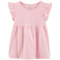 Blusa Rosa Bebe Babado Carter's - 3945 - USA PARA VOCÊ LOJINHA