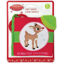 Livro Rudolph Soft Book - Ready for Christmas - 38... - USA PARA VOCÊ LOJINHA