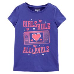 Blusa Oshkosh Girls Rule (Brilha no Escuro) - 1994 - USA PARA VOCÊ LOJINHA