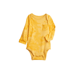 Body Avulso Gap Tie Dye Amarelo - 3338 - USA PARA VOCÊ LOJINHA