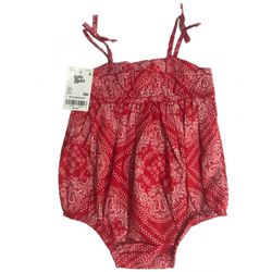 Body Laço Vermelho Oshkosh - 2967 - USA PARA VOCÊ LOJINHA