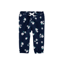 Calça Moletom sem Flanela Florzinha Carter's - 102... - USA PARA VOCÊ LOJINHA