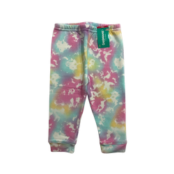 Calça Moletom Tie - Dye Com Flanela - 1043 - USA PARA VOCÊ LOJINHA