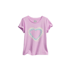 Camiseta Infantil Gap Coração Tie-Dye - 2258 - USA PARA VOCÊ LOJINHA