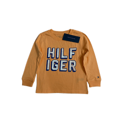 Camiseta Tommy Hilfiger Laranja - 1049 - USA PARA VOCÊ LOJINHA