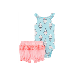 Conjunto Body e Short Carter's Sorvete - 645 - USA PARA VOCÊ LOJINHA