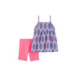 Conjunto Carter's com Bermuda Rosa - 1140 - USA PARA VOCÊ LOJINHA