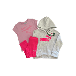 Conjunto em Moletom Puma 3 peças - 3382 - USA PARA VOCÊ LOJINHA