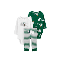 Conjunto Trio Carter's Urso Polar - 1008 - USA PARA VOCÊ LOJINHA