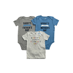 Conjunto Body com 3 Peças Carter's Daddy's - 3640 - USA PARA VOCÊ LOJINHA