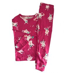 Pijama Carter's Rosa Monstrinho Menina - 3186 - USA PARA VOCÊ LOJINHA