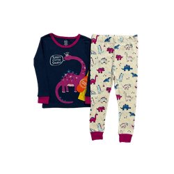 Pijama Feminino Wonder Nation Dino - 1126 - USA PARA VOCÊ LOJINHA