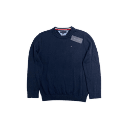 Suéter Tommy Hilfiger Azul Marinho Infantil - 1881 - USA PARA VOCÊ LOJINHA