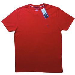 Camiseta Tommy Hilfiger Vermelha Masculina - 6020 - USA PARA VOCÊ LOJINHA