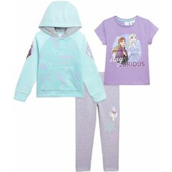 Conjunto 3 peças Disney Frozen - 3627 - USA PARA VOCÊ LOJINHA