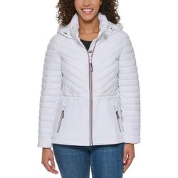 Jaqueta Puffer Branca Feminina com Capuz Tommy Hil... - USA PARA VOCÊ LOJINHA