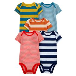 Conjunto Body Menino Color com 5 Peças Carter's -... - USA PARA VOCÊ LOJINHA