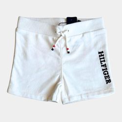 Short Menino Bebê Branco Tommy Hilfiger - 6325 - USA PARA VOCÊ LOJINHA