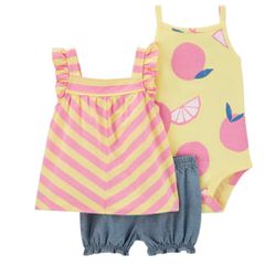 conjunto infantil menina alcinha Color Carter's - ... - USA PARA VOCÊ LOJINHA