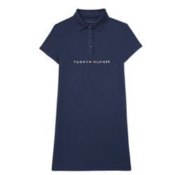 Vestido Infantil Azul Marinho Tommy Hilfiger - 61... - USA PARA VOCÊ LOJINHA