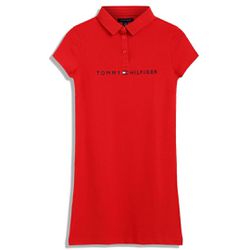 Vestido Infantil Vermelho Tommy Hilfiger - 6178 - USA PARA VOCÊ LOJINHA