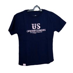 Camiseta Infantil Azul Marinho - USC-CI-002 - USCOWBOYS