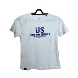 Camiseta Infantil Branco - USC-CI-005 - USCOWBOYS