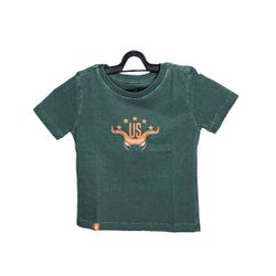 Camiseta Infantil Verde Cinzento - USC-CI-010 - USCOWBOYS