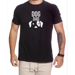 Camiseta Dog Dad Pai de Cachorro Presente Personal... - USE CLAN