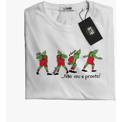 Camiseta Não Vou E Pronto Feliz Natal 2025 Grinch ... - USE CLAN