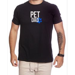 Camiseta Personalizada Pet Dad Pai de Cachorro Pre... - USE CLAN