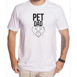 Camiseta Pai de Pet Gato Cachorro Cat Dog - 0022 - USE CLAN