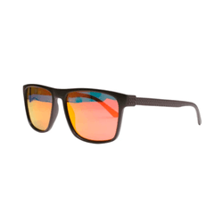 Óculos de Sol Clássico Preto e Laranja Amalfi - Po... - DOOD