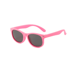 Óculos de Sol Clássico Infantil Rosa - Polarizado ... - DOOD