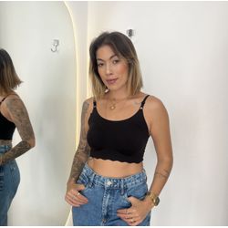 Sutiã Sem Costura Preto - 0001 - USEDOAVESSO