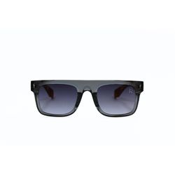 Óculos Elias Cinza/Animal Print - ELIAS-7-8 - KINS