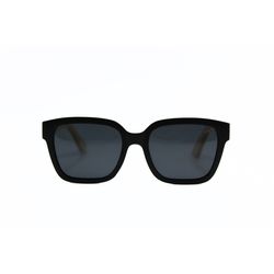 Óculos Heller Preto/Bambu Claro Polarizado Lente P... - KINS