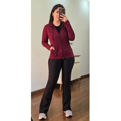 Jaqueta Dry Fit - Marsala - Use Lari Move - Use Lari Move