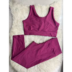 Conjunto Calça Elisa – Marsala – Use Lari Move - Use Lari Move