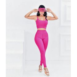 Conjunto Calça Kamila – Rosa – Use Lari Move - Use Lari Move