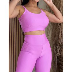 Conjunto Calça Kamila – Rosa Fúcsia – Use Lari Mov... - Use Lari Move