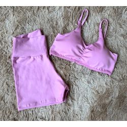 Conjunto Short Diana – Rosa – Use Lari Move - Use Lari Move