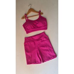 Conjunto Short Juliana – Rosa – Use Lari Move - Use Lari Move