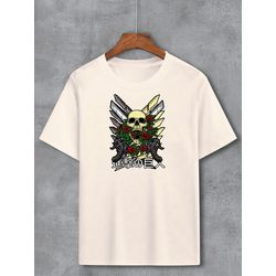 Camiseta Bege Anime Attack On Titan - CGATKOT04 - USENERD