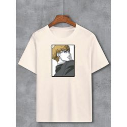 Camiseta Bege Anime Attack On Titan - CGATKOT15 - USENERD