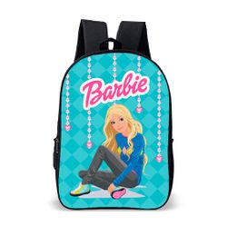 Mochila Infantil Escolar De Costas Basica Barbie -... - USENERD