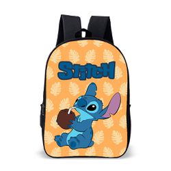 Mochila Infantil Escolar De Costas Basica Lilo & S... - USENERD