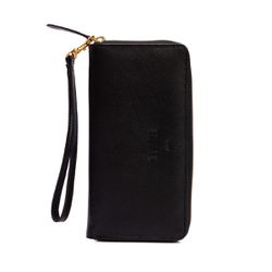 Carteira feminina em couro legitimo Eleah na cor p... - ELEAH