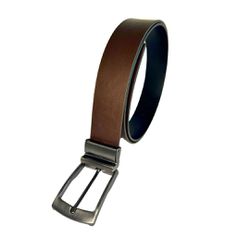 Cinto social dupla face largura 35 mm em courino n... - ELEAH